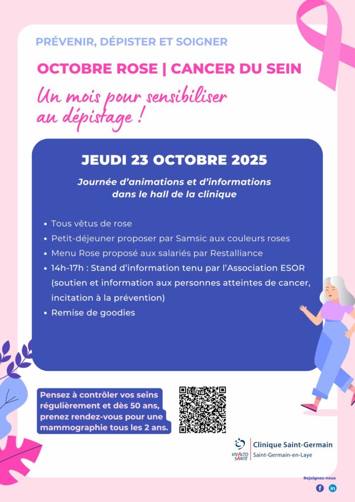 Sgl affiche programme octobre rose 2025